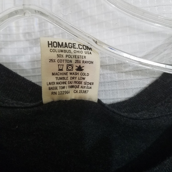 Homage Let's Get Digital Graphic Tee..Black - Picture 4 of 5